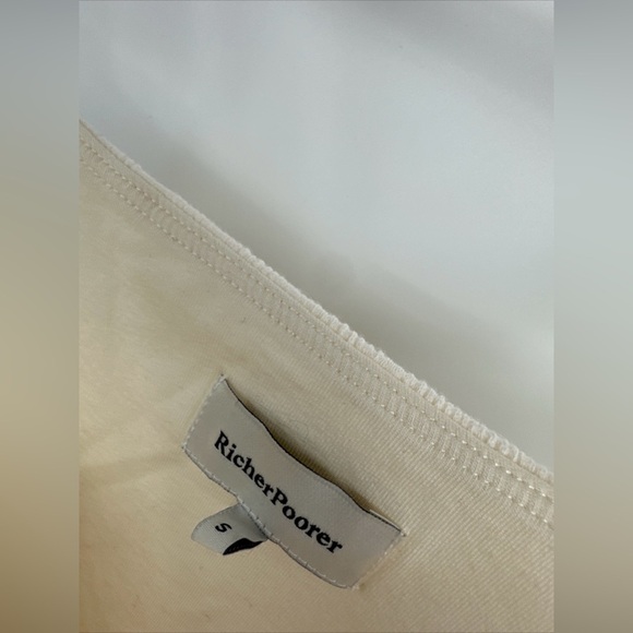 Richer Poorer Women's Cloud Weave Cotton Pocket Mini Dress Size Small - Picture 6 of 6